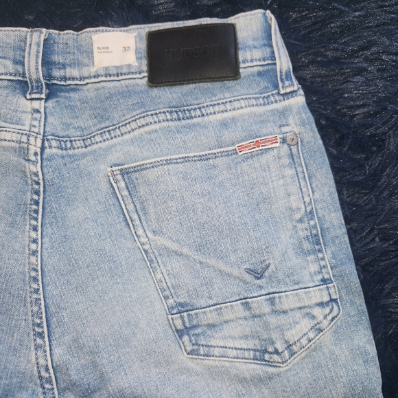Hudson mens Blake slim straight leg jeans size 32 - Picture 4 of 6